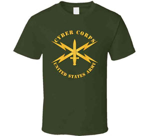 Army - Branch - Cyber Corps T Shirt