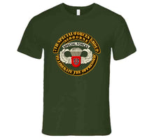 Load image into Gallery viewer, 7th Special Forces Group, Airborne, &quot;To liberate the opperessed&quot;, Badge - T Shirt, Premium and Hoodie
