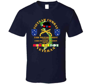 Army - Vietnam Combat Veteran, 23rd Military Police Company, 23rd Infantry Division (Americal) - T Shirt, Premium and Hoodie