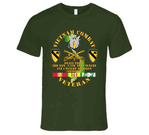 Army - Vietnam Combat Cavalry Vet W Bravo - 3rd Sqn 17th Air Cav - 1st Cav  T Shirt