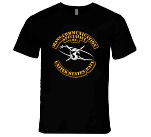 Navy - Rate - Mass Communication Specialist T Shirt