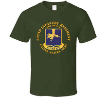 Load image into Gallery viewer, Army - 502nd Infantry Regt - DUI - The Deuce T Shirt
