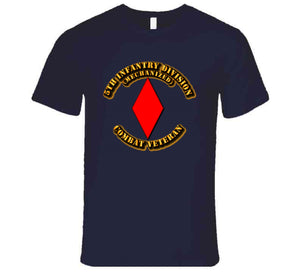 5th Infantry Division - Combat Veteran T Shirt