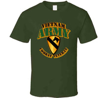 Load image into Gallery viewer, ARMY -  1st Cav - Vietnam - Combat Vet T Shirt
