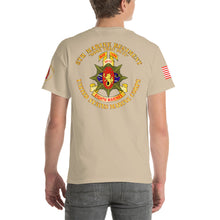 Load image into Gallery viewer, 3rd Battalion, 8th Marines - Peace Keeping - Lebanon 1983 with Service Ribbons - Short Sleeve T-Shirt
